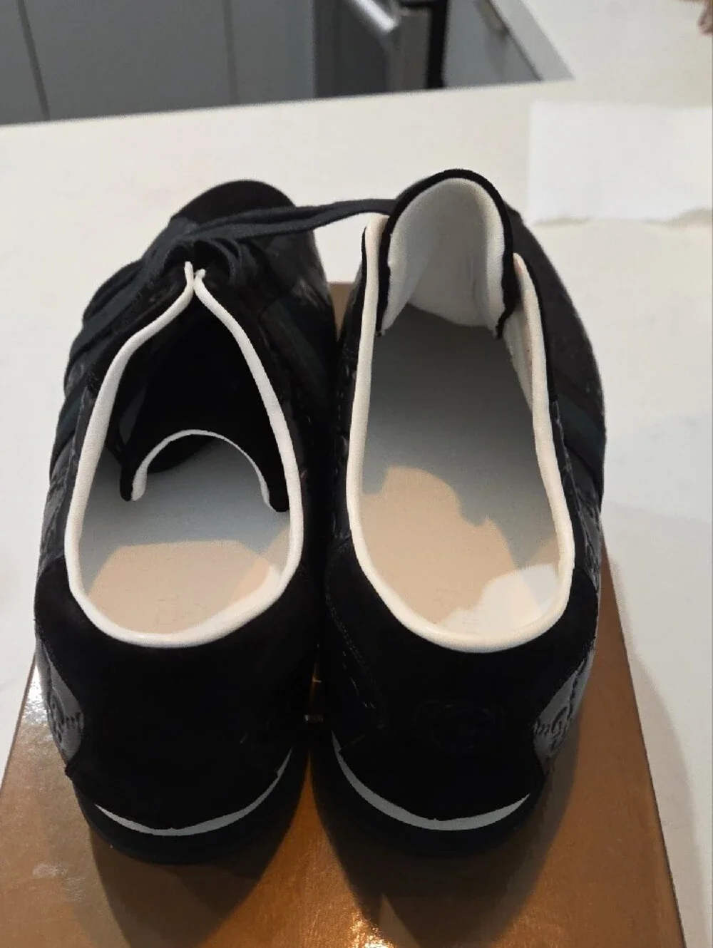 Gucci Guccissima GG Sneakers (Style 381669)